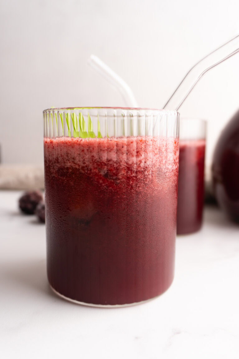 Blackberry Juice Recipe - Lauren con Sazón